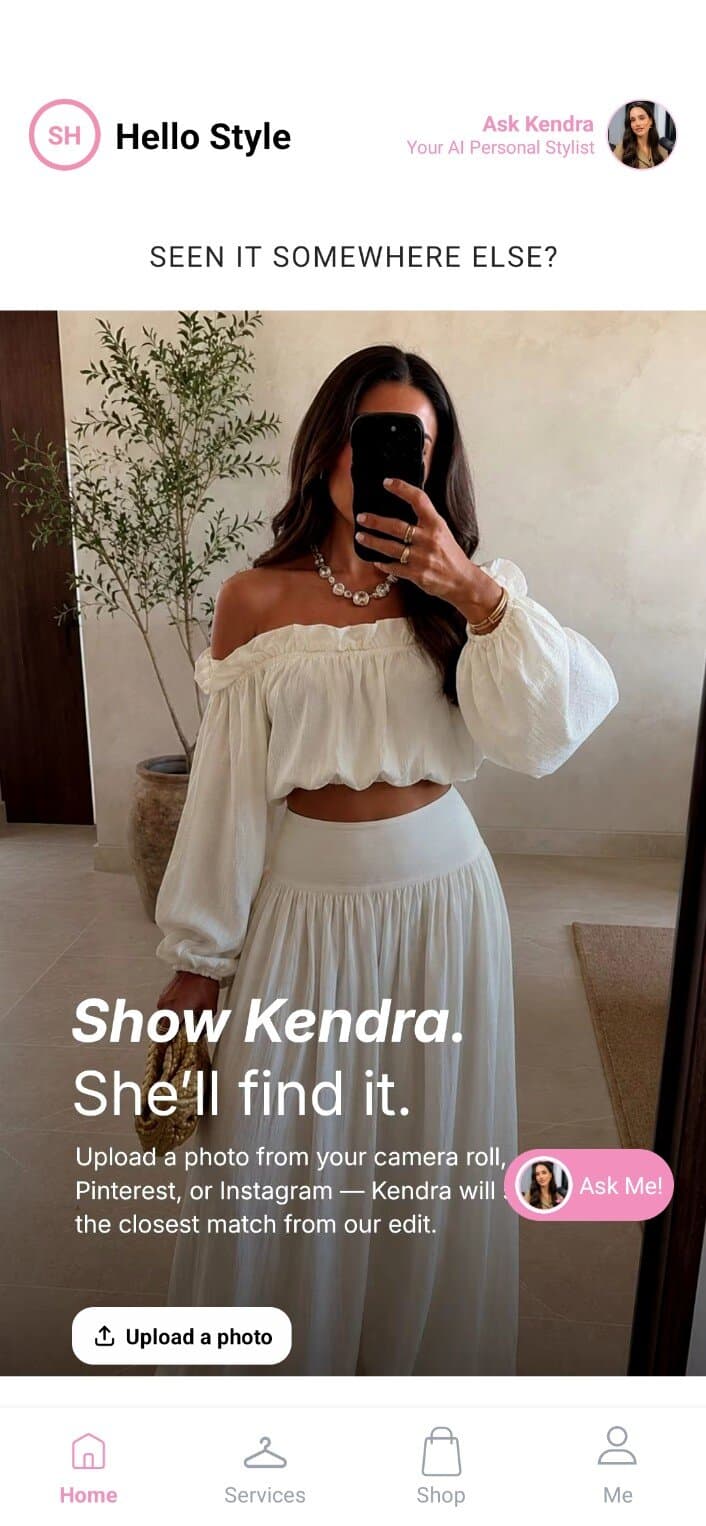Show Kendra a photo and she finds the closest match